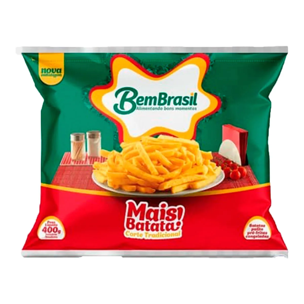 Batata Bem Brasil tradicional 400gr supermercado verdurao heloisa sao raimundo nonato são raimundo nonato piaui piauí