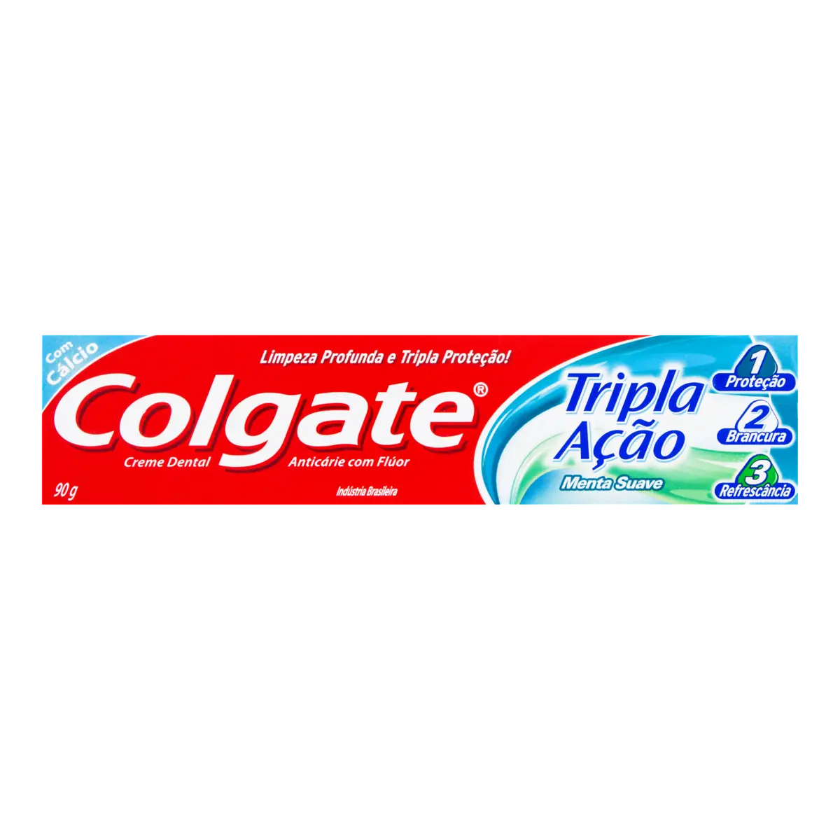 Creme Dental Menta Suave Colgate Tripla Ação Caixa 90g supermercado verdurao heloisa sao raimundo nonato são raimundo nonato piaui piauí